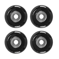 Ausi 4 Stück Rudergeräte-Sitzräder Mit Lager, Rudergeräte-Lagerräder, Ersatzräder, Sitzkissen 43 X 11 Mm
