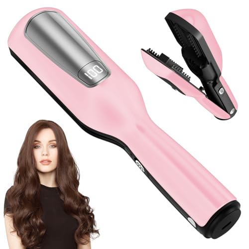 Mini cortapelos inalámbrico con puntas abiertas, elimina las puntas abiertas y las puntas rotas de forma rápida y efectiva, con indicador LED, cortapelos inalámbrico portátil que elimina la sequedad,