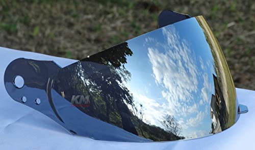 Viseira Cromada Compativel Mixs Gladiator Neo Cobra Raptor MX2 Power Eteceter Tratamento Anti-risco