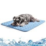 KERYBW Esterilla de refrigeración para perros y gatos, alfombrilla para perros autorefrigerante, manta refrescante para perro, alfombrilla de refrigeración de verano, cojín de refrigeración para