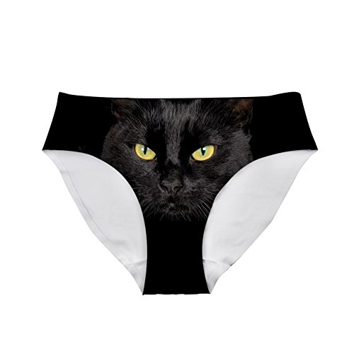 Amzbeauty Lustige Galaxie-Katzen-Unterwäsche für Damen, sexy, niedlich, frech, Geschenk für Junggesellinnenabschied, mehrfarbig, 42