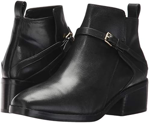 Cole Haan Women's ETTA Bootie II Ankle Boot, Black Leather, 8 B US | Image 6