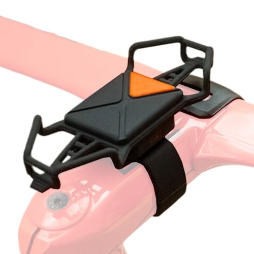 Support de téléphone pour vélo rotatif à 360 degrés avec sangle en silicone flexible