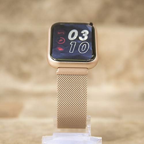 Smartwatch P80 Original Touch Screen Dourado Rose + Pulseira Milanese  Magnética + + App Da Fit + Nota Fiscal | Amazon.com.br