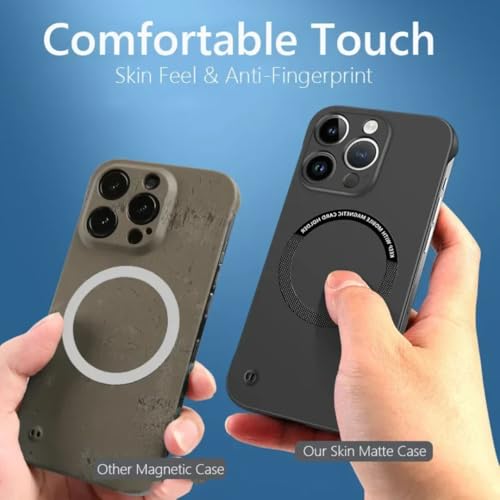 Coque iPhone 15 Pro Max rigide premium en polycarbonate orange aimanté - 2