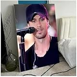 MEIZONGHUOJI Poster Mit Enrique Iglesias Als Wandbild 