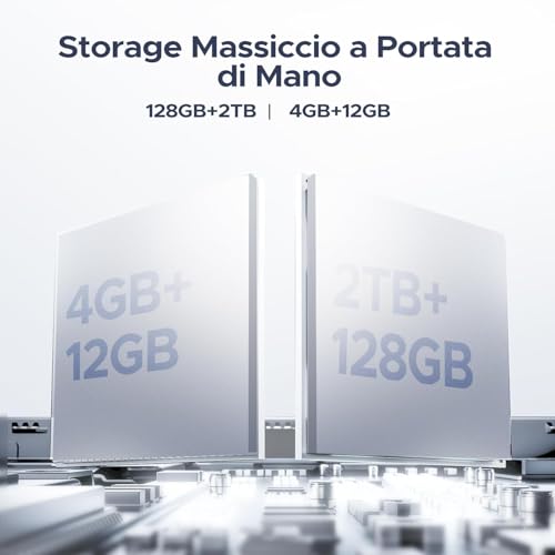 DOOGEE U11 Tablet Android 15 Ultimo, 11 Pollici IPS, 16GB+128GB/TF 2TB Octa-Core, 8580mAh Tablet PC 13MP+5MP Widevine L1 Tablet in Offerta, Dual Speakers, 90HZ/ OTG/WiFi 5G/ Face Unlock/ BT5.0 Grigio - 6