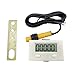 JAMIT Digital Counter for Knitting Machine, LCD Digital 0-99999 Counter 5 Digit Plus UP Gauge, Electronic Counter Proximity Switch Sensor with Magnetic