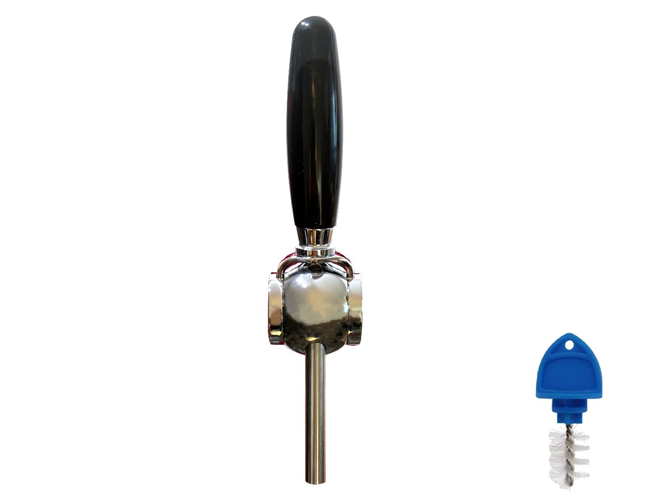 Robinet réglable pour bière tsingseen life, Manche chromé G5/8, Argent