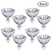 Produktbild Vicloon MR16 Halogenlampe, 8 Stück GU5.3 Halogen-Reflektor, Halogenlampe GU5.3-Sockel, 12 Volt, 35 Watt, 450 LM, 38° Abstrahlungswinkel, 2800K Warmweiß Lampe Strahler