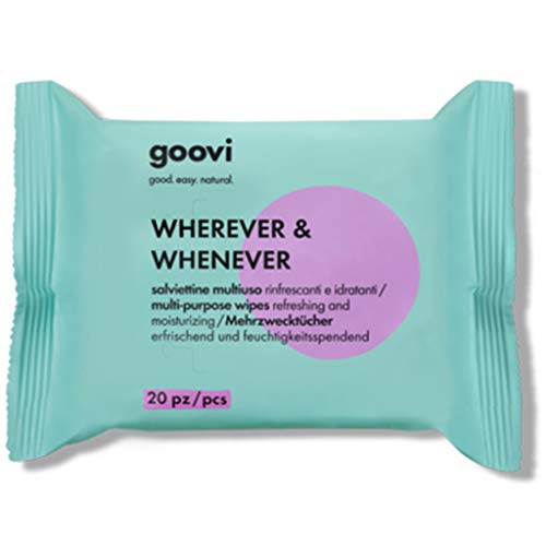 Preisvergleich Produktbild Goovi Wherever And Whenever Salviettine Multiuso 20 Pezzi