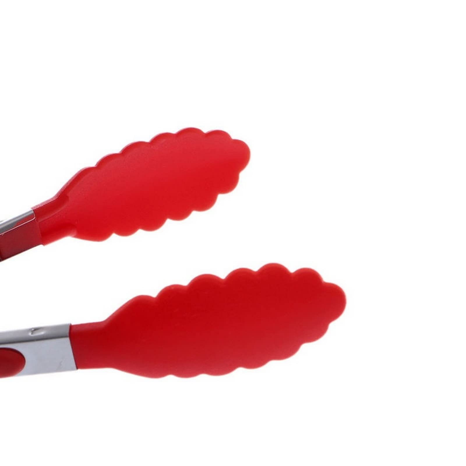 Pinze da Cucina Silicone Nylon Clip per Alimenti Cottura Barbecue Clip per Dolci Accessori da Cucina Utensili Posate (Arancione)