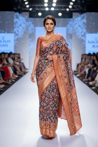 Image of SATIKA VASTRAM Tussar Silk Saree Solid Design Pure Soft Thread Weaving Contrast Border And Rich Pallu With Blouse Piece