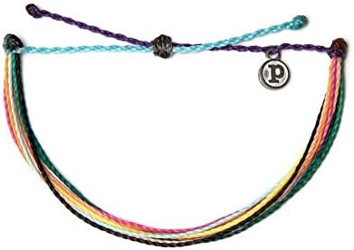 Pura Vida Hakuna Matata Anklet - Iron-Coated Charm, Adjustable Band - 100% Waterproof