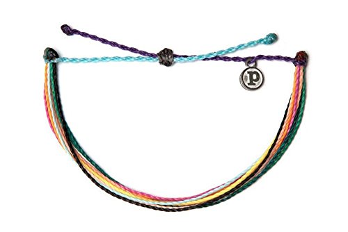 Image of Pura Vida Anklet 100% Waterproof Wax-Coated With Iron-Coated Copper Charm | Lightweight anklet with adjustable fit for comfortable, beach-ready everyday style.