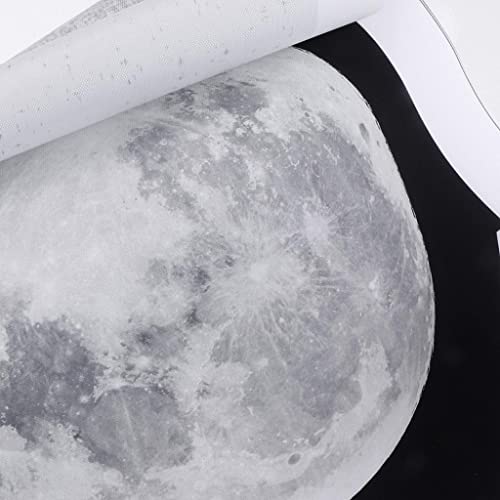 Phases de la lune tableaux abstraits sur toile décoration murale salon chambre moderne - 7