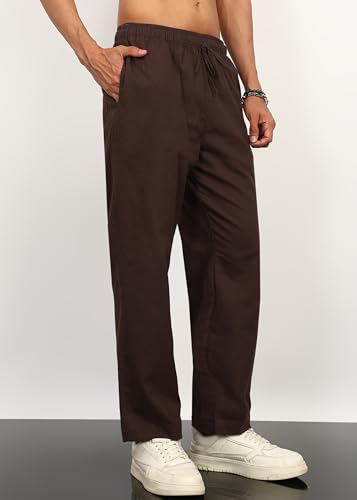 Image of Men's Cotton Linen Pajama