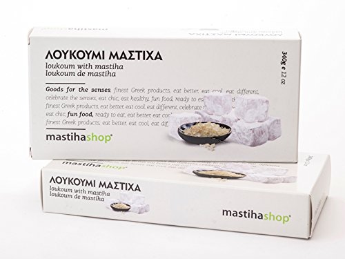 Traditional Greek Loukoum with Mastic- 340g (12 Oz)