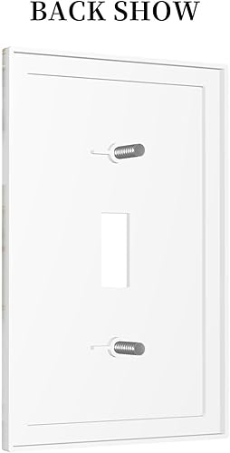 Miniatura 4 de Cubierta de interruptor de luz de palanca individual de 1 banda de mármol blanco dorado gris cubierta de pared cubiertas de enchufes eléctricos