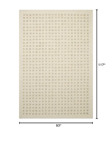 Image of Loloi Chris Loves Julia Polly Ivory /Natural 7'-9 inch x 9'-9 inch Area Rug