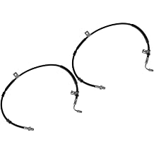2 PCS Brake Hydraulic Hose Rear Right Brake Hose fits IC Corporation CE Commercial,Integrated 2010 2011-2015 fits IC Corporation 1300 FBC 2010-2015 Replacement 9C4Z2C245G, 9C4Z2C245F