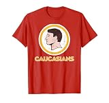 Caucasians Funny Vintage Caucasians Pride T-Shirt