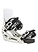 Burton Cartel X EST Mens Snowboard Bindings White/Grey/Logo Sz M (8-11)