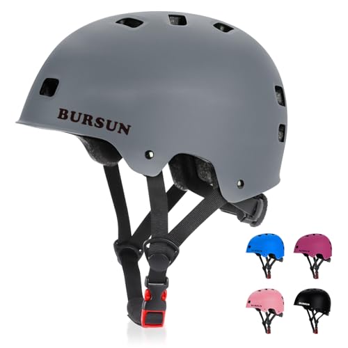 Bike & Skate Helmet for Kids & Adults, Adjustable, 3 Sizes