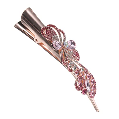 IWOWHERO ���C���X�g�[���̃w�A�N���b�v hair clip hair pin red es �w�A �R�e �w�A�A�N�Z�T���[ �w�A���[���[�N���b�v ���̎q�̓����� ���̎q�����N���b�v ���� ��