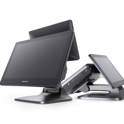 Volcora Retail and Restaurant POS Terminal Machine for Small Business, Point of Sale Cash Register...