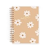 papel de 100 grs CUADERNO A5. CHARUCA. LATTE FLORES. PUNTOS