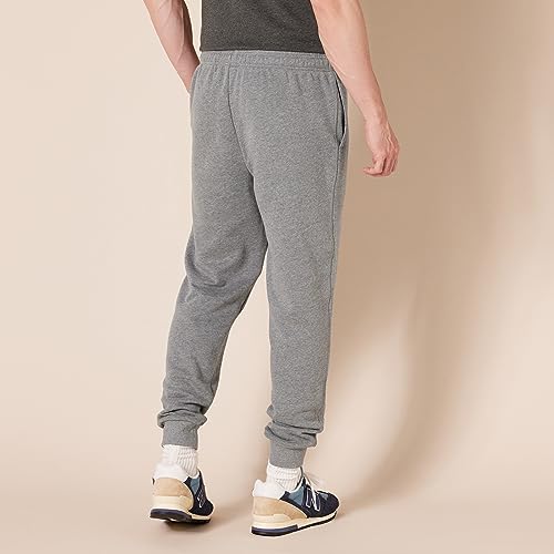 Amazon Essentials Men's Fleece Jogger Pant, Light Grey Heather, Medium #TOP1