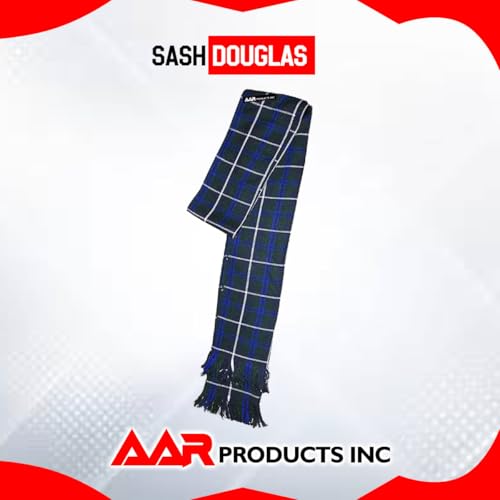 Image of AAR Womens Tartan Clan Sashes Ladies Brooch Scottish Highland - 90 x 10.5 Inches