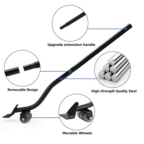 Majade Adjustable Furniture Lifter For Heavy Furniture With 4 Heightening Jack,Furniture Lift Mover Tool Set Easily Move Furniture With A Little Strength,1000 Lbs Capacity,21 Inch #TOP1
