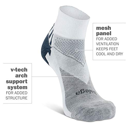 Balega Enduro V-Tech Quarter Socks For Men and Women (1 Pair)2