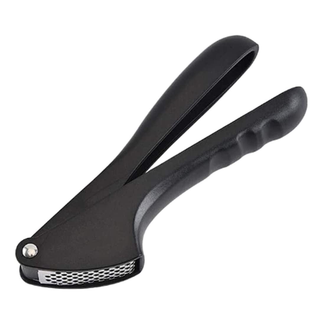 Wyciskarka do Czosnku, Imbiru Wyciskarka Do Czosnku Rozdrabniacz Materiał Ze Stali Nierdzewnej, Łatwy W Użyciu I Czyszczeniu Praktyczny Pomocnik(Black)