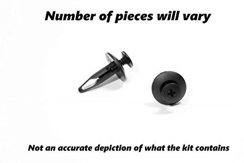 Black Complete Motorcycle Fairing Bolt Kit For Kawasaki Ninja Zx-6R 2000-2001 / Zzr600 2005-2008 Body Screws, Fasteners, And Hardware #TOP7