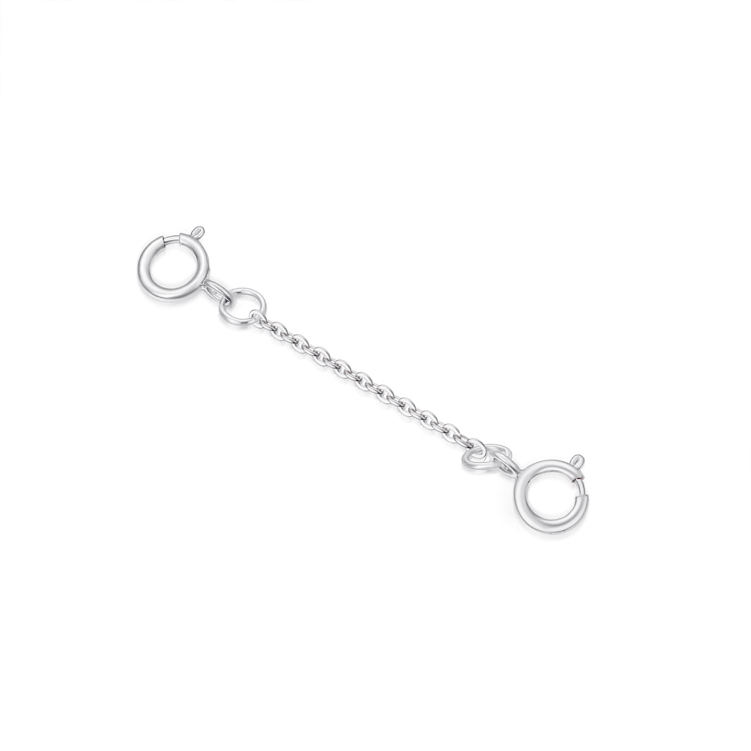10k 14k Real Gold 1"/1.5"/2"/2.5"/3"/4"/5" Necklace Extender, Necklace Bracelet Extender Chain, Durable Gold Extender Chain, Adjustable Extension Chain for Necklace Bracelet Anklet