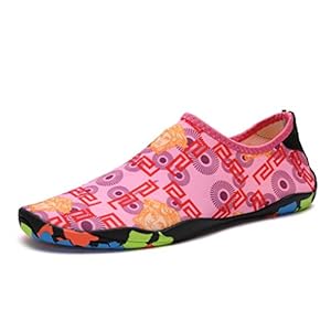 Barefoot Water Sport Schoen Vrouwen Mannen Beach Zwembad Zand Zwemschoenen Snel Drogen Slip Op Yoga Schoenen Unisex Huidsokken (kleur : B3, Maat : 43EU/9UK)
