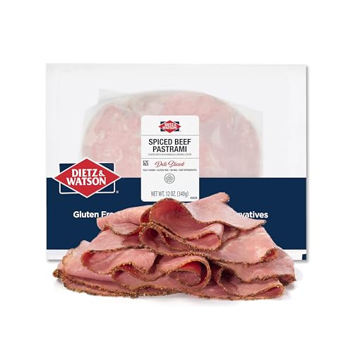 Dietz & Watson Deli-Sliced Spiced Beef Pastrami, 12 oz