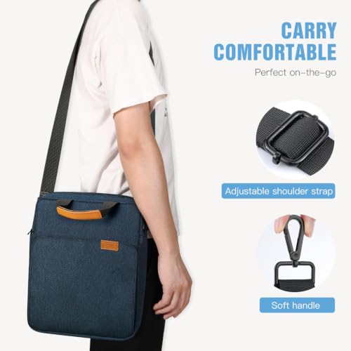 Image of TiMOVO 13 inch Laptop Sleeve for MacBook Neo /Air 2026 Carrying Case, Indigo | Fit Neo A3404 (A18 Pro) & Air A3449 /A3240 (M5 /M4), with Handle & Detachable Shoulder Strap