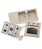  Offre Kit Four Cuisson Mitigeur SMALVIC avoine avoine Telma évier