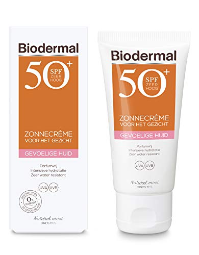 Biodermal Gevoelige Gezichts Zonnecrème SPF 50 – 50 ml - View 1