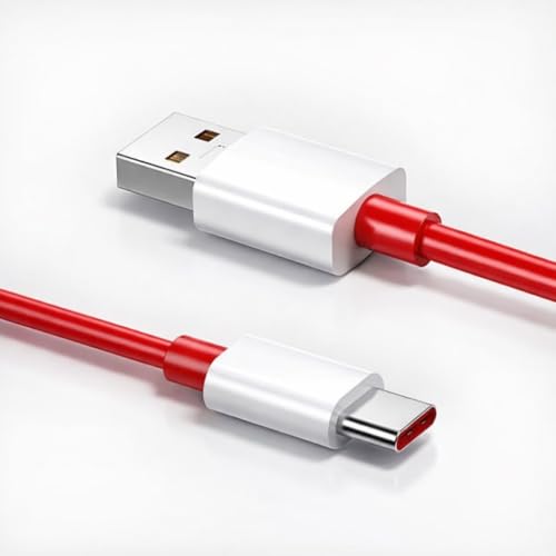 Image of Oneplus-Original 100W Fast cable USB-A to C (1.5M) Compatible with OnePlus 13 /13R /12R /11 /11R /10 /10R /9 /9R /8 /8T,7 /7T /4 /3 /2,CE4 /3 /2 /Lite.(Dash, Warp, SuperVooc). Support all USB to Type-C Devices