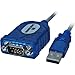 QVS 2FT USB TO DB9 MALE RS232 SERIAL ADAPTOR / UR-2000M2 /