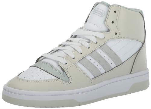 adidas Mens Break Start High Sneakers Shoes Casual - White