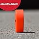 Base Unisex Puck I Für alle Beläge und Temperaturen I Kinder und Erwachsene I Inline-und Street Hockey I Orange, 7,5 cm