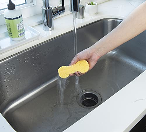 Image of Ecological Pop Purpose Sponge, Yellow