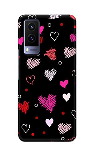 Image of PRINTFIDAA Vibrations of Love Hard Back Cover for Vivo V21e 5G Back Cover -(P6) KAT1009