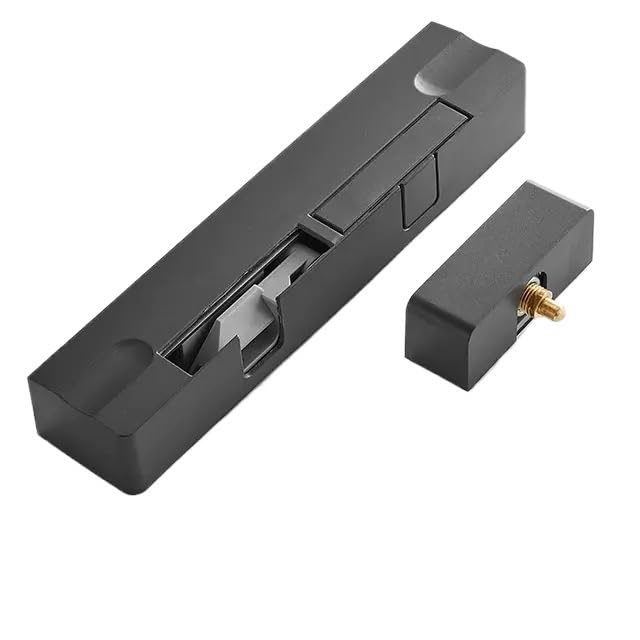Sportello di arresto automatico della porta a induzione, attrezzatura chiusura, buffer hardware supporto silenzioso(Black Right Side Open)